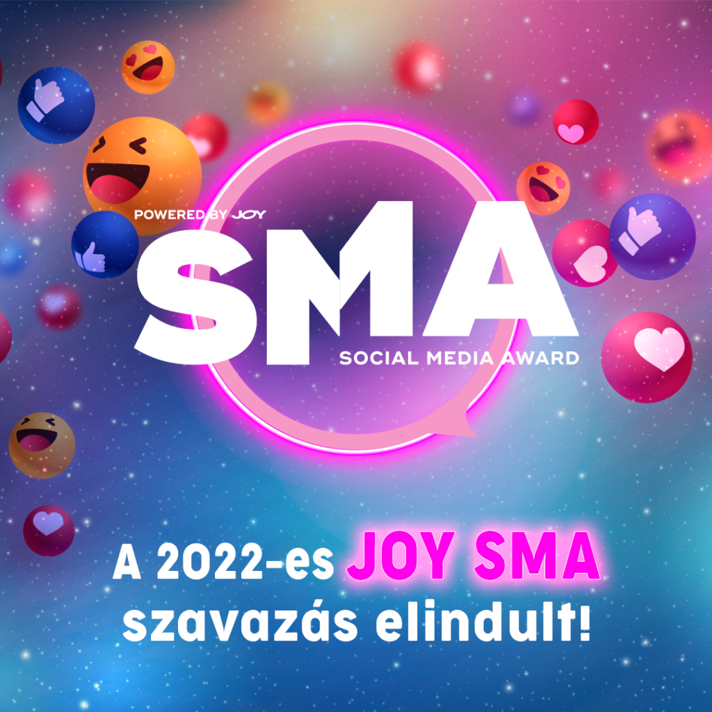 Újra itt a JOY Social Media Award – ezeket a magyar sztárokat jelölték a díjra